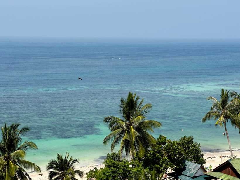 Views from one of my favorite cafés in Ko Pha-ngan