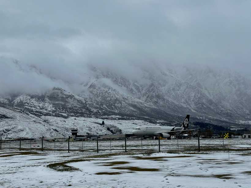 We got some unexpected snow in the middle of spring